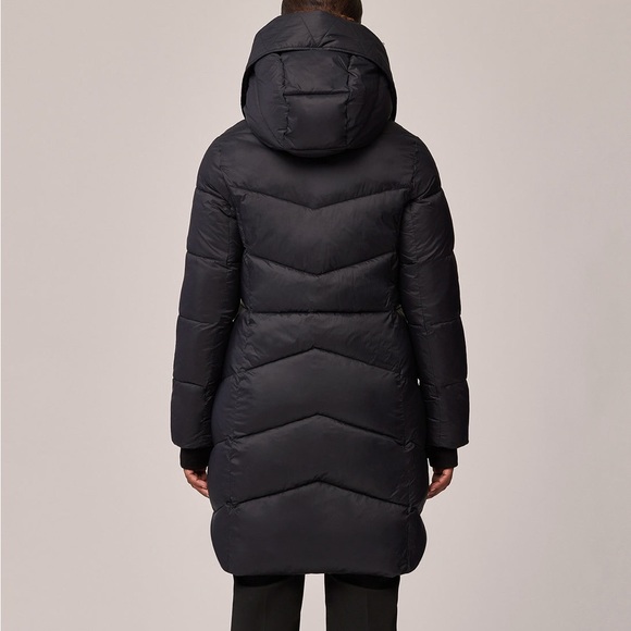 SOIA & KYO JASMINE BLACK-CEDAR L - Brand new ladies Down coat - Picture 6 of 7